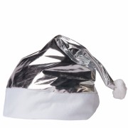 Kijk snel op de website want weg = weg. Wij zijn de leukste kerstmutsen leverancier van Nederland. Bestel snel en join the club!  Kerstmuts Zilver Glimmend